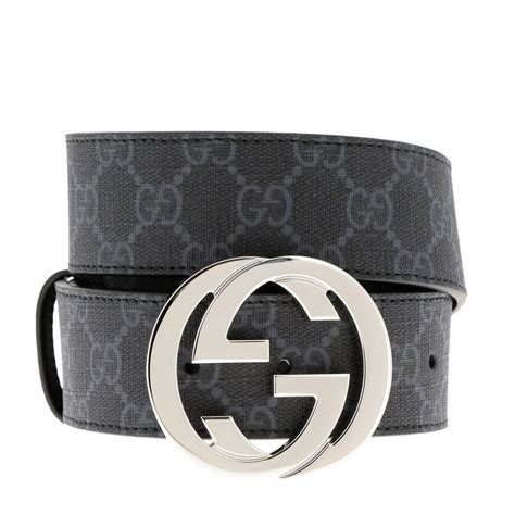 black and grey gucci belt|black Gucci belts for men.